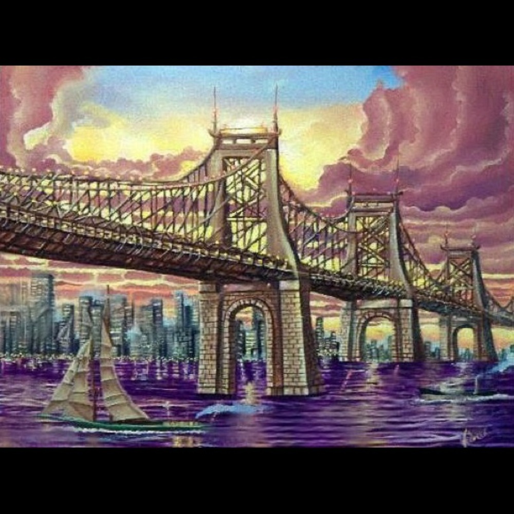 Unframed Art Print 16 x 20 😀💜Shipped Via USPS
